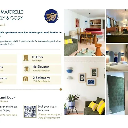 아파트 Le Majorelle - Calme & Cosy - By Mon Petit Fare *
